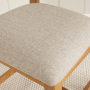 Rustic Oak Ladder Back Dining Chair
