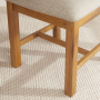 Rustic Oak Ladder Back Dining Chair