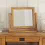 Rustic Oak Vanity Mirror