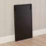 Chic Medium Rectangle Black Metal Wall Mirror – 100cm x 60cm