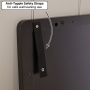 Chic Large Rectangle Black Metal Wall Mirror – 120cm x 80cm