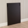 Industrial Large Rectangle Black Metal Window Wall Mirror – 120cm x 90cm