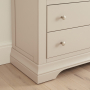 Wilmslow Dove Grey Painted Large Wide 3 over 4 Drawer Chest