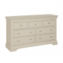 Wilmslow Dove Grey Painted Large Wide 3 over 4 Drawer Chest