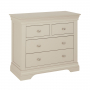 Wilmslow Dove Grey Painted 2 over 2 Drawer Chest