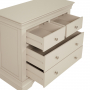 Wilmslow Dove Grey Painted 2 over 2 Drawer Chest