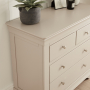 Wilmslow Dove Grey Painted 2 over 2 Drawer Chest