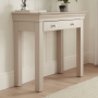 Wilmslow Dove Grey Painted 1 Drawer Dressing Table Desk