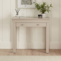Wilmslow Dove Grey Painted 1 Drawer Dressing Table Desk