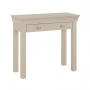 Wilmslow Dove Grey Painted 1 Drawer Dressing Table Desk