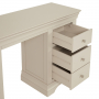 Wilmslow Dove Grey Painted Painted Single Pedestal Dressing Table