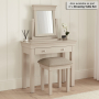 Wilmslow Dove Grey Painted Vanity Dressing Mirror