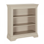 Wilmslow Dove Grey Painted Low Small Bookcase