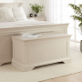 Wilmslow Dove Grey Painted Blanket Bedding Box