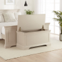 Wilmslow Dove Grey Painted Blanket Bedding Box