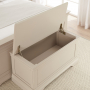 Wilmslow Dove Grey Painted Blanket Bedding Box