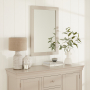 Wilmslow Dove Grey Painted Wall Mirror - 90cm x 60cm
