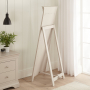 Wilmslow Dove Grey Painted Cheval Full Length Dressing Mirror