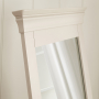 Wilmslow Dove Grey Painted Cheval Full Length Dressing Mirror