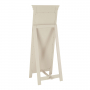 Wilmslow Dove Grey Painted Cheval Full Length Dressing Mirror
