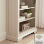 Wilmslow Dove Grey Painted Tall Large Bookcase