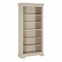 Wilmslow Dove Grey Painted Tall Large Bookcase