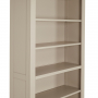 Wilmslow Dove Grey Painted Tall Large Bookcase