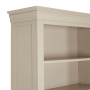 Wilmslow Dove Grey Painted Tall Large Bookcase
