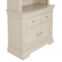 Wilmslow Dove Grey Painted Medium Sideboard with Dresser Top
