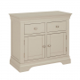 Wilmslow Dove Grey Painted Medium 2 Drawer 2 Door Sideboard