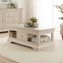 Wilmslow Dove Grey Painted 1 Drawer Coffee Table