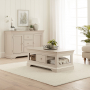 Wilmslow Dove Grey Painted 1 Drawer Coffee Table