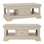 Wilmslow Dove Grey Painted 1 Drawer Coffee Table