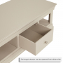 Wilmslow Dove Grey Painted 1 Drawer Coffee Table