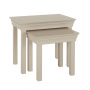 Wilmslow Dove Grey Painted Nest of 2 Tables