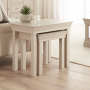 Wilmslow Dove Grey Painted Nest of 2 Tables