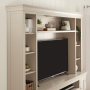Wilmslow Dove Grey Painted XXL Widescreen TV Media Storage Grand Wall Unit