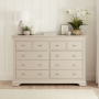 Wilmslow Dove Grey Painted Extra Large Jumbo 10 Drawer Chest