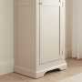 Wilmslow Dove Grey Painted Single Shaker Linen Storage Cupboard