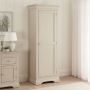 Wilmslow Dove Grey Painted Single Shaker Linen Storage Cupboard
