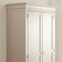 Wilmslow Dove Grey Painted Double Shaker Linen Storage Cupboard