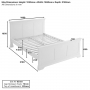 Wilmslow White Painted 5ft King Size Bed