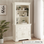 Wilmslow White Painted Medium 2 Drawer 2 Door Sideboard