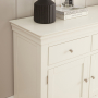 Wilmslow White Painted Extra Large 4 Drawer 4 Door Sideboard