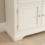 Wilmslow White Painted Extra Large 4 Drawer 4 Door Sideboard