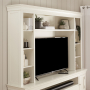 Wilmslow White Painted XXL Widescreen TV Media Storage Grand Wall Unit
