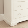 Wilmslow White Painted Extra Large Jumbo 10 Drawer Chest