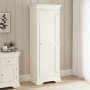Wilmslow White Painted Single Shaker Kitchen Pantry Storage Cupboard