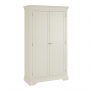 Wilmslow White Painted Double Hallway Coat & Shoe Cupboard