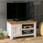 Cheshire Cream Painted Small TV Unit - Up to 45" TV Size